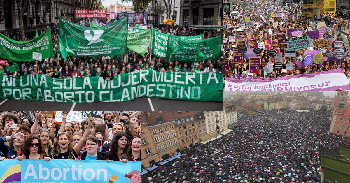 International Declaration: Let's conquer the abortion right throughout the world