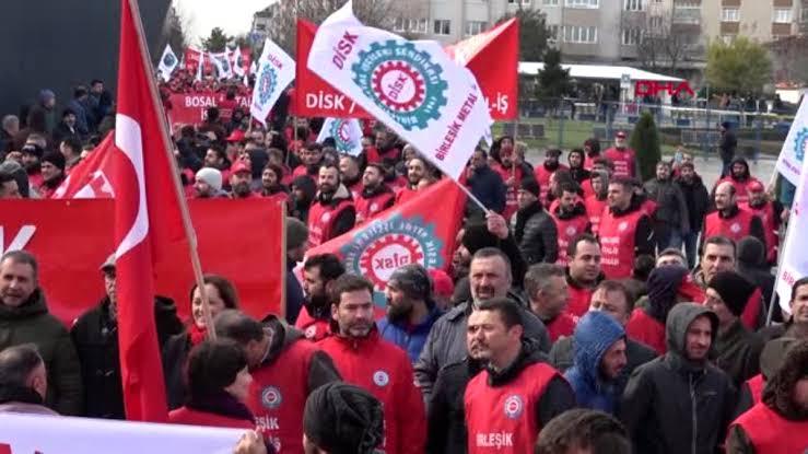 Declaration of Solidarity of the organization Fadaian (Aghaliyat) to Turkeys striking metal workers